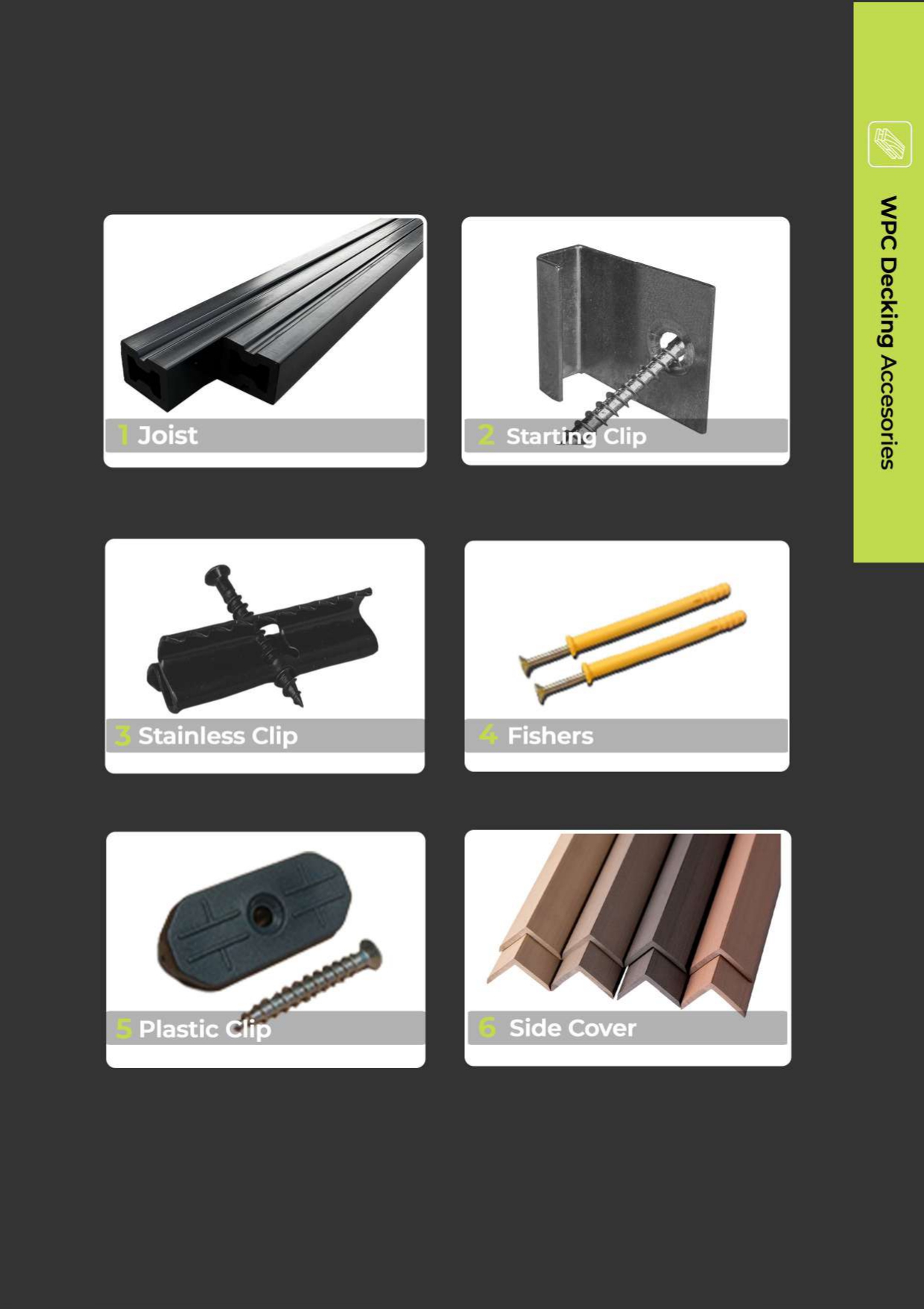 Lantai DECKING Motif Serat Kayu