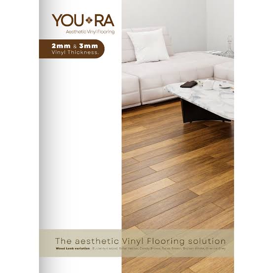 Vinyl YOURA tebal 2mm 1 Dus 3,34m2