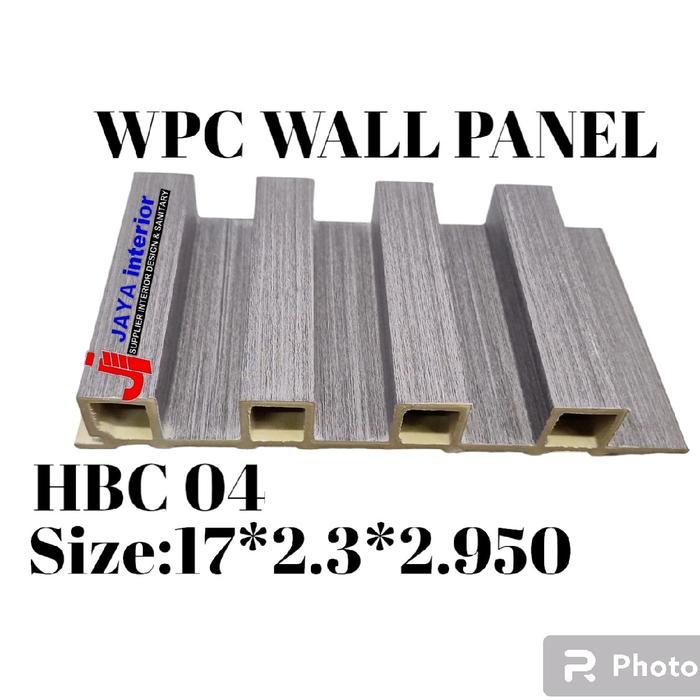 WPC Wallpanel HBC Uk 17cm x 2,9m Tebal 2,4
