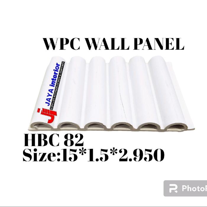 WPC Wallpanel HBC Uk 17cm x 2,9m Tebal 2,4